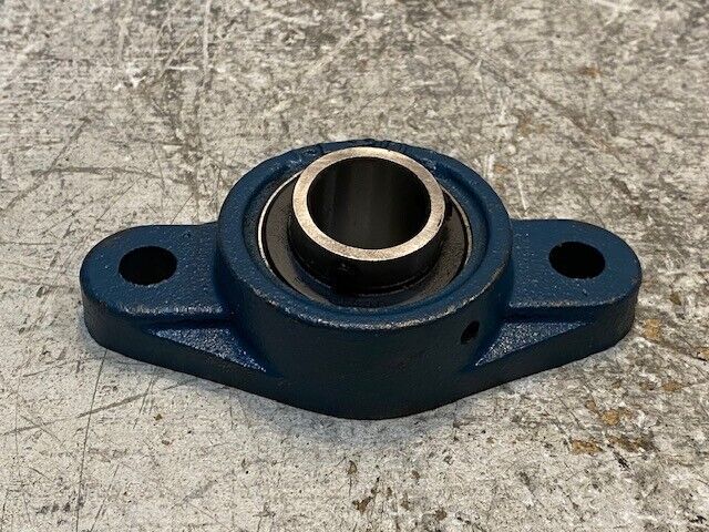 Flange Bearing 2-Bolt PL205 25mm Bore 12mm Holes 5-1/8" Long UC205-16