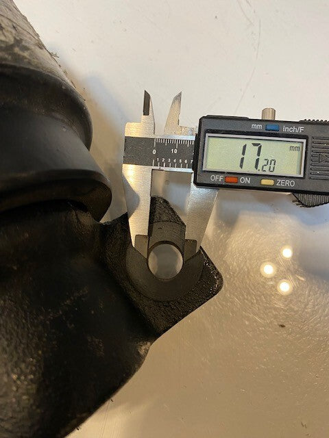 Top Carrier Track Roller for Excavator A80110 | 17mm Holes 8x6x6