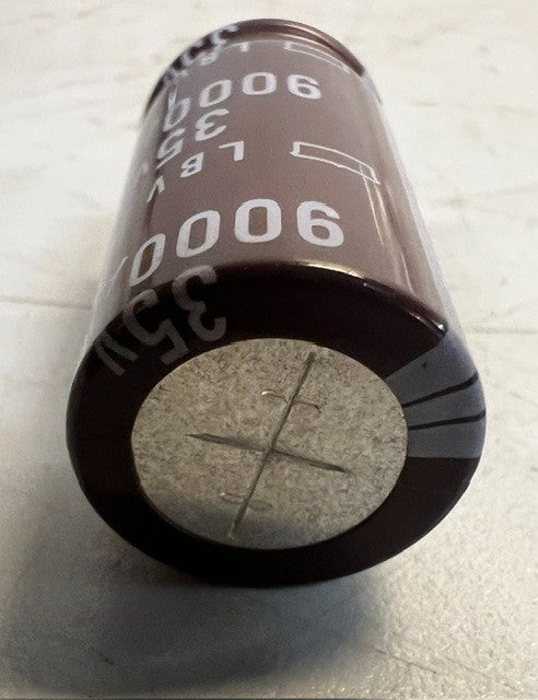 10 Quantity 9000 µF 35v LBV Aluminum Electrolytic Capacitors Bulk Pack (10Qty)