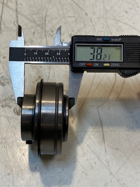 9 Quantity of RBI SER206-19 Insert Bearings w/ Snap Rings (9 Quantity)