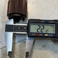 Floater Axle P/N 102913/NC, S/N 18368-305, 26-1/2" L 42-Spline 34mm OD 22mm ID