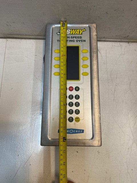 Turbo Chef Keypad Panel for High-Speed Toasting Oven 135040A | GU128X64-800B