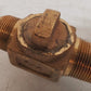 Ford Meter Box Valve 3/4" AWWA x Flare Brass