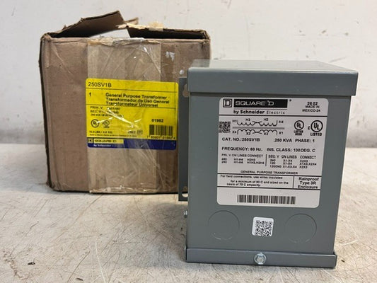 Schneider Electric Square D General Purpose Dry-Type Transformer 250SV1B