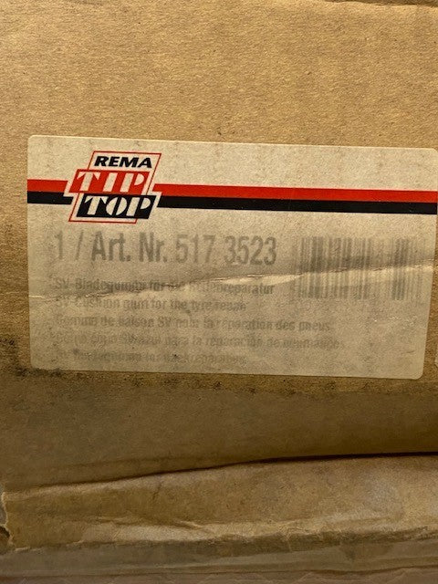 2 Quantity of Rema Tip Top 517-3523 Tire Repair Patches 11" Long 4" Dia. (2 Qty)