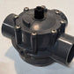 CPVC 3-Way Diverter Valve for 2" Pipe | Missing Handle See Pictures