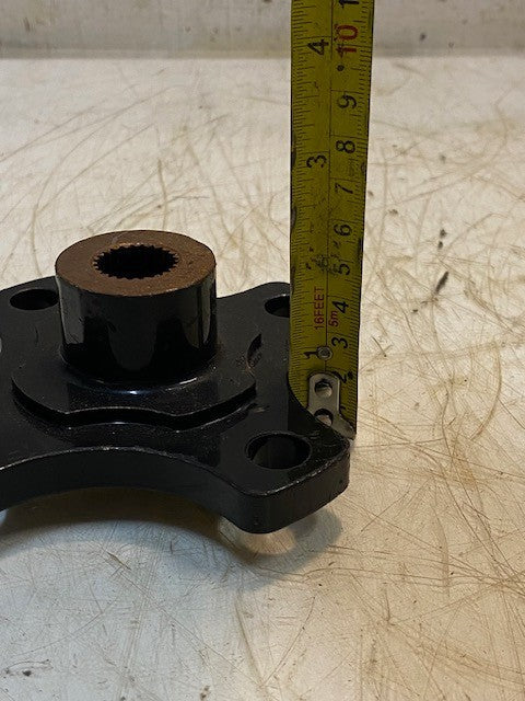 4-Bolt Wheel Hub Drive Flange Front Rear Axle Hub Flange 20mm Bore 4" Wide