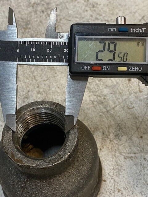 NSF61-4 Cast Iron Reducing Coupling 1" x 2"