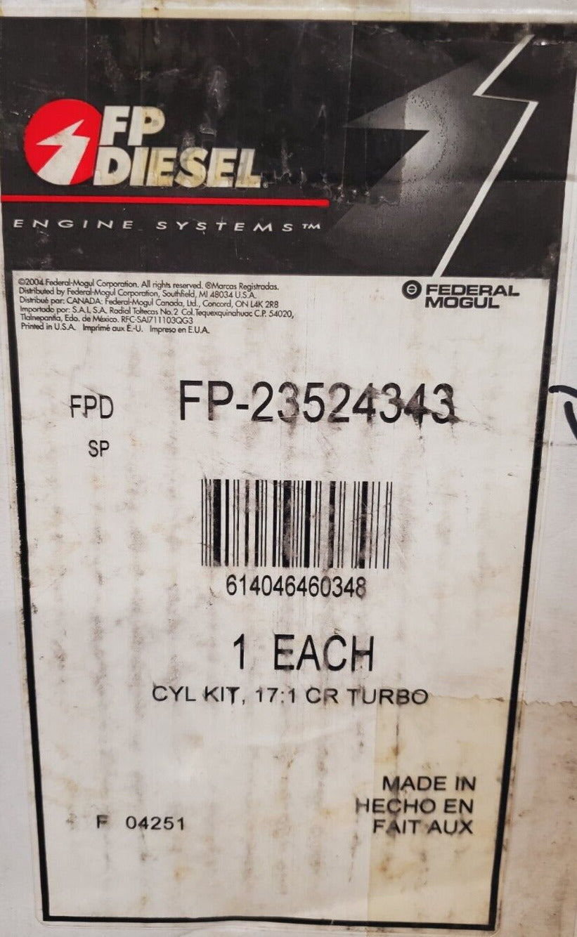 Federal Mogul FP Diesel Cylinder Kit 17:1 CR Turbo FP-23524343