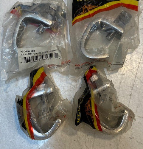 4 Quantity of Grand General 94123 SS Clamps for Bumper Guide (4 Quantity)