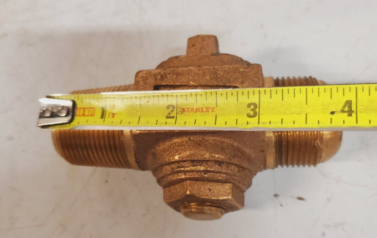 Ford Corporation Stop Valve 3/4" AWWA x Flare Brass