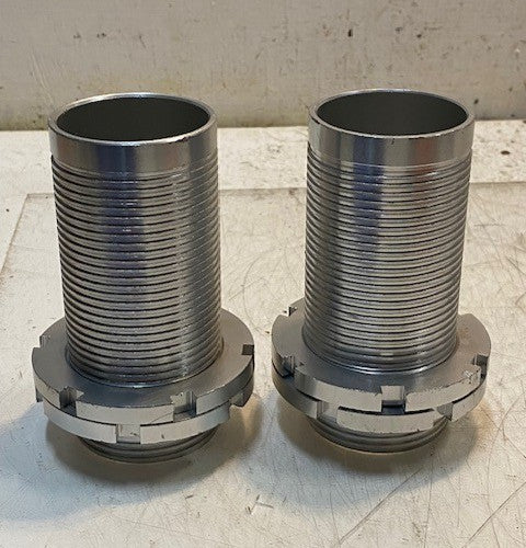 2 Quantity of Coilover Sleeve Kit 4-7/8" Long 52mm ID 58mm OD 6-Teeth (2 Qty)