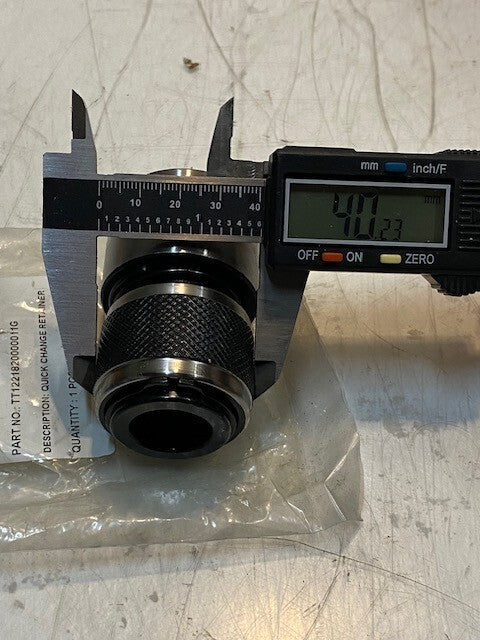 Grainger Quick Change Retainer 047177 | TT1221820000011G | 43mm OD 20mm ID