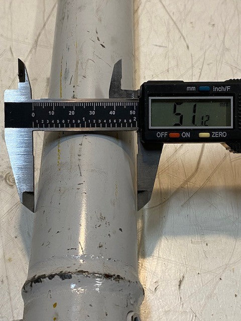 Hydraulic Cylinder 24-3/4" Long 51mm OD 20mm Bore 19mm Bore