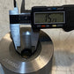 Tungsten Carbide Drawing Die J118560J | 0.520 | 15mm Bore 76mm OD 38mm Thick