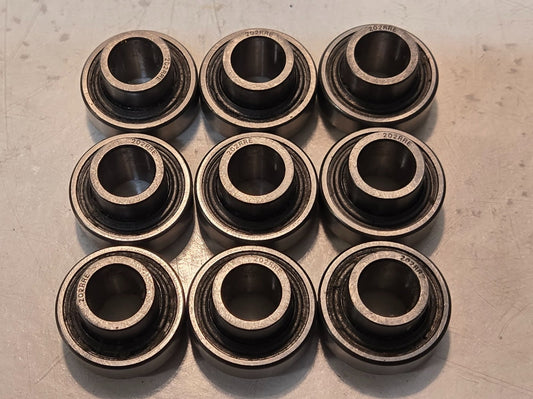 9 Quantity of Metal Shielded Ball Bearings 202RRE | 35 mm OD 15 mm Bore (9 Qty)