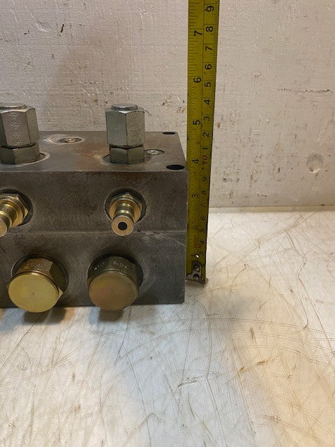 Vickers Hydraulic Lubrication Valve Manifold Block Assembly 02-178028