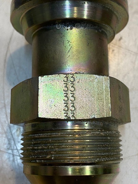 4 Quantity of Code 61 Hydraulic Fitting Straight Adapters 33 (4 Quantity)