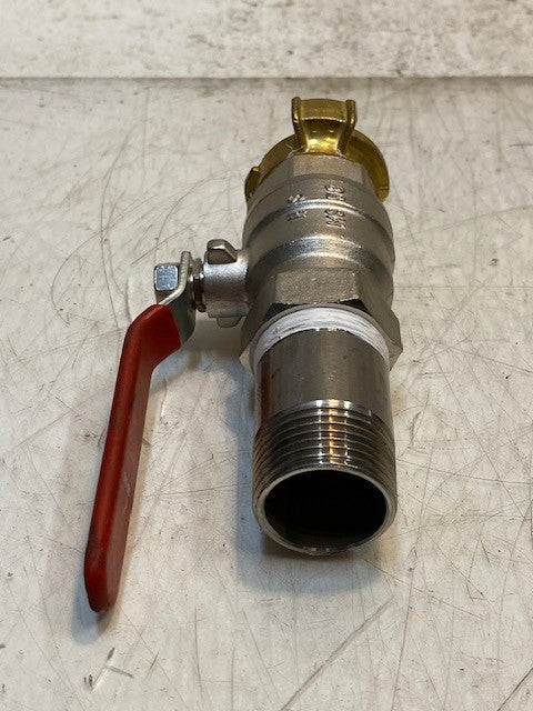 HS Univers DN25 PN30 Ball Valve w/ Brass Inlet/Outlet HS MS58