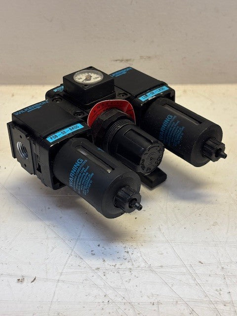Wilkerson Air Pressure Regulator | F08-02-SK00 | R08-02-F0G0 | L06-02-LK00