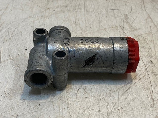 Sealco 2250 Air Brake Filter Valve 4" Long 14mm ID 9mm Holes