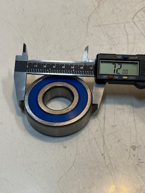 2 Quantity of National Bearings 306-VV 72mm OD 30mm Bore 19mm Thick (2 Quantity)