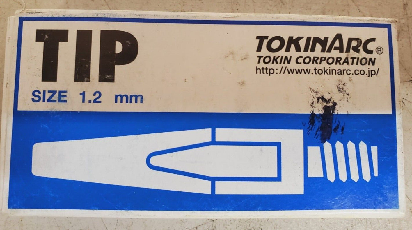 60 Quantity of TokinArc Contact Tips for MIG Welding 1.2 mm | 002003 (60 Qty)