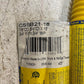 2 Qty of BrassCraft CSSB21-18 Yellow Stainless Steel Gas Connectors (2 Qty)