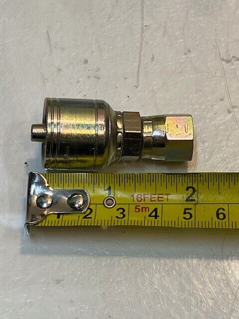 5 Quantity of ATTC-4 Hydraulic Hose Crimp Fittings 22mm OD 10mm ID (5 Quantity)