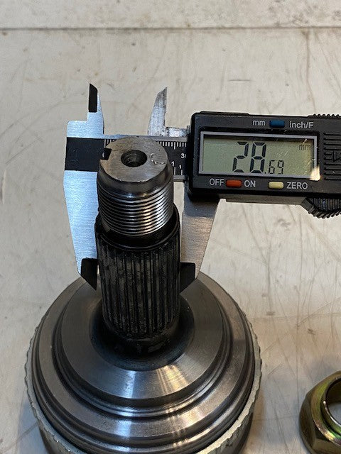 CV Joint 26mm Bore 32-Spline 97mm OD 24mm Thread
