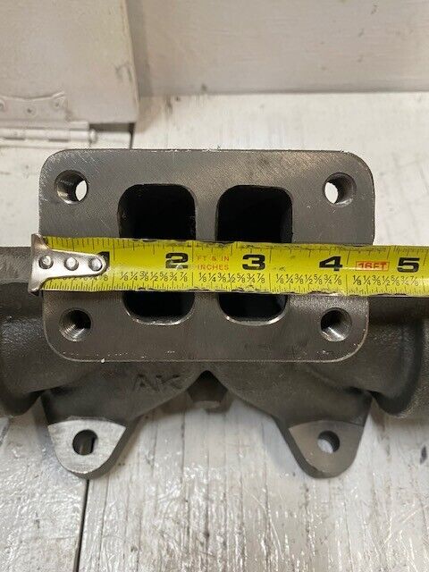 Stock Exhaust Manifold Flange Center Wastegated AK 26" Long 6" Tall 4-1/4" Wide