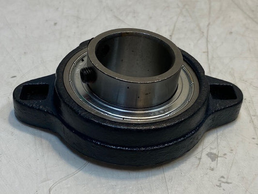 PEER 2-Bolt Flange FX207 Insert Bearing FHS207-23 | 36mm Bore 4-3/4" L 3-1/4" W