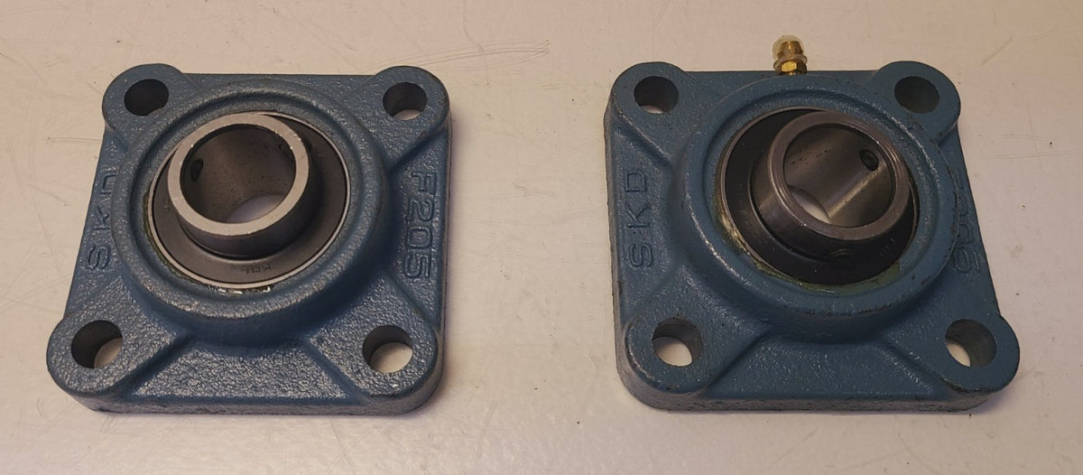 2 Quantity of SKD 4-Bolt Flange Bearings1" | F205 | UC205-16 (2 Qty)