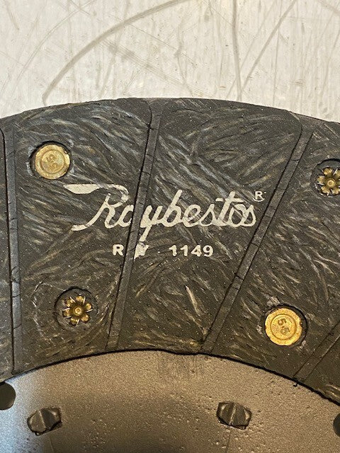Raybestos Disc Clutch 1149 | 38mm Bore 11-3/4" Dia.