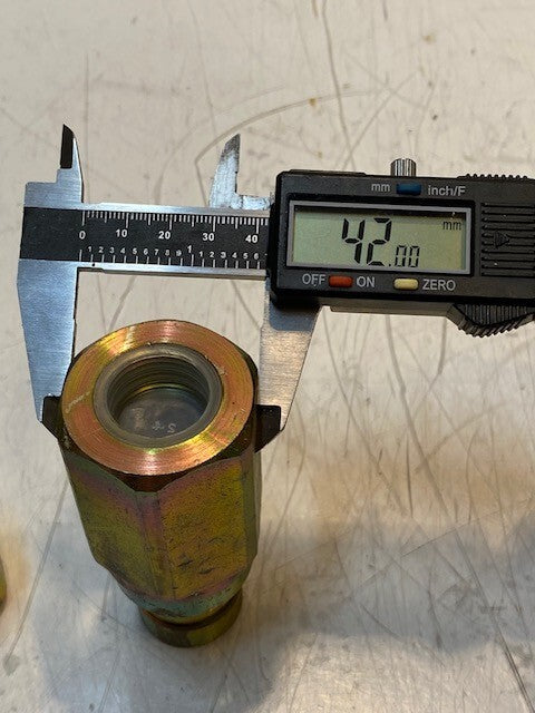 2 Quantity of Faster Hydraulic Flat Face Couplers FF134 | 34NPTM-99N (2 Qty)