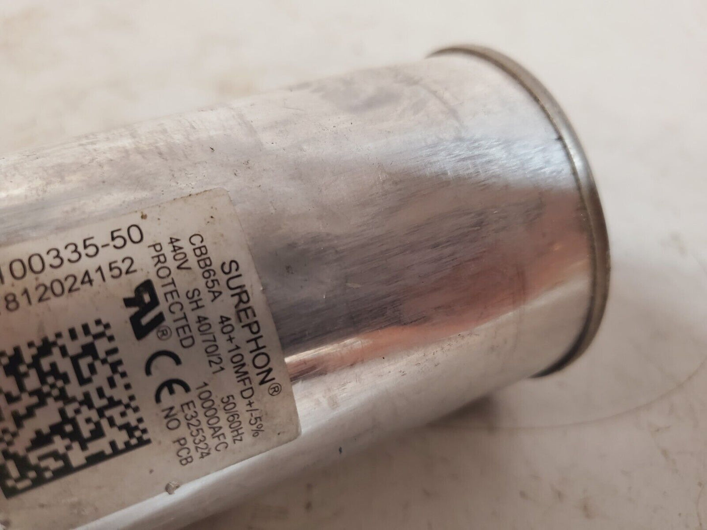 Surephon Dual Run Capacitor 100335-50 | CBB65A | 440V | 50/60Hz | 10000 AFC