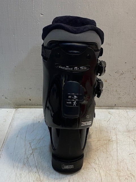 Nordica Exopower Trend 07 Lady Black Ski Boots Size 26.0 | 300mm | 260-265