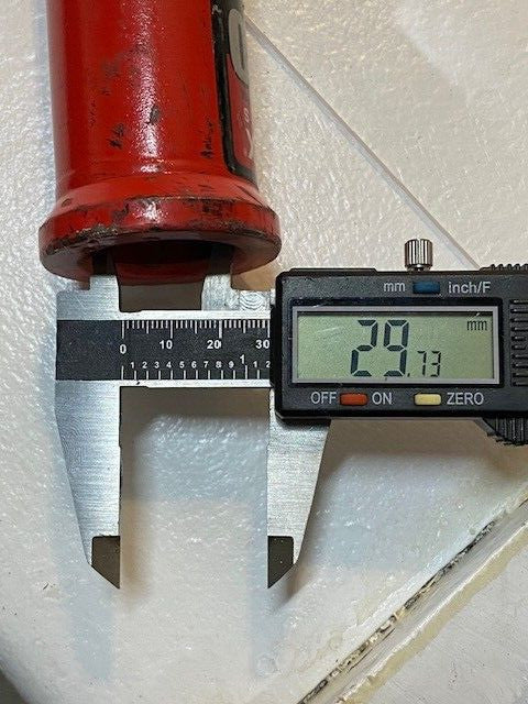 Sunex 6810 Pole for Support Stand 1,500 lbs Capacity 49-1/2" L 47mm Thread 29mm