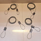 4 Qty. of Rize 100 Fasteners 10' Looped Cable Hanging 10' Long  (4 Qty)