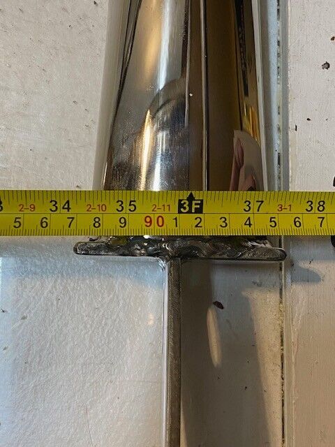 Nudge Bar U08413-17 | 16" H 22-1/2" D 37-1/2" W 63mm Thick 6-1/2" Between Bars