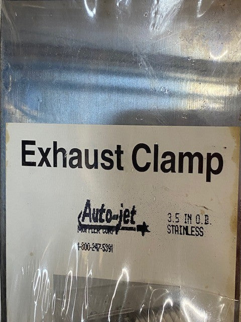 2 Quantity of Auto-Jet Stainless Steel Exhaust Clamps ZH 3.50 IN C9 (2 Qty)