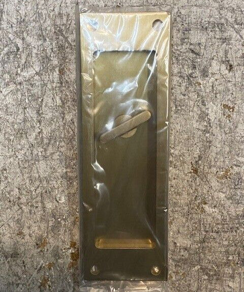 Accurate S2002T | US4NL | 251949 7" Rectangular Flush Pull with Thumbturn