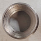 12 Qty. of Stainless Steel Female Conduit Couplings 3-1/2 Dia x 3-1/4"H (12 Qty)