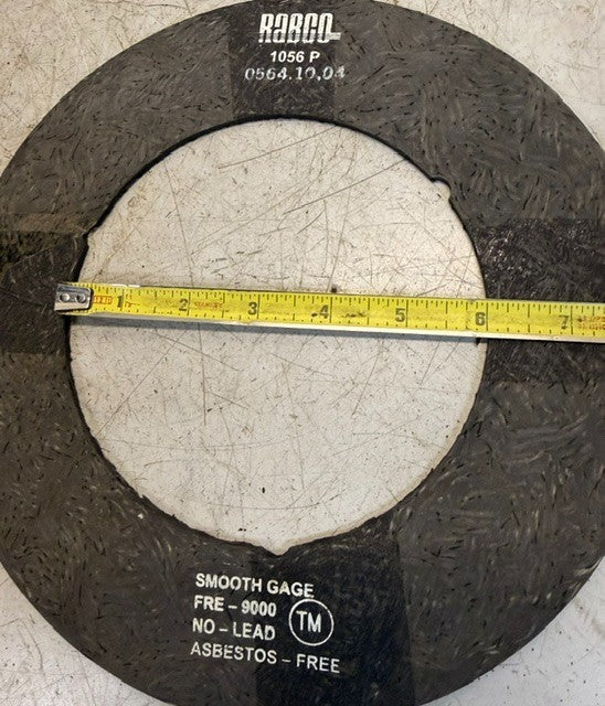 6 Quantity Rabco Asbestos-Free Ring Shaped Clutch Disc Facing 1056P (6 Quantity)