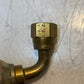 7 Quantity of Parker 1394344 Hydraulic Coupling Adapter Fittings (7 Quantity)