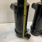 2 Donaldson Cyclopac Air Cleaners 5” Metal 2-1/2” & 2” Sleeves - Ends Bent