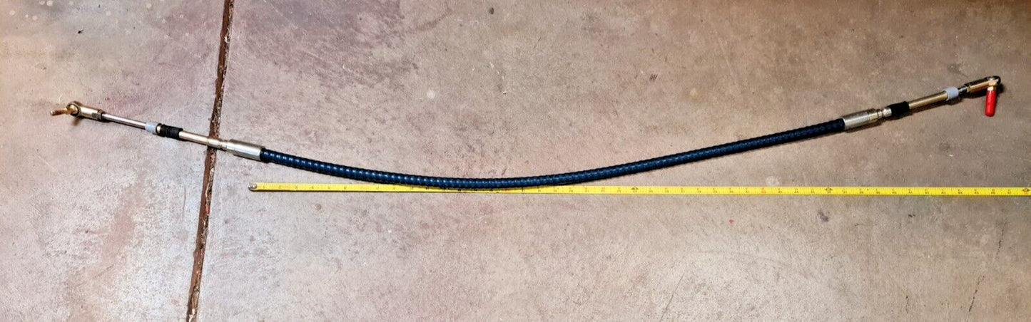 Teledyne Princeton Throttle Cable 183-105-57 | 50-13 SC | 3.1 Ft Cable Length