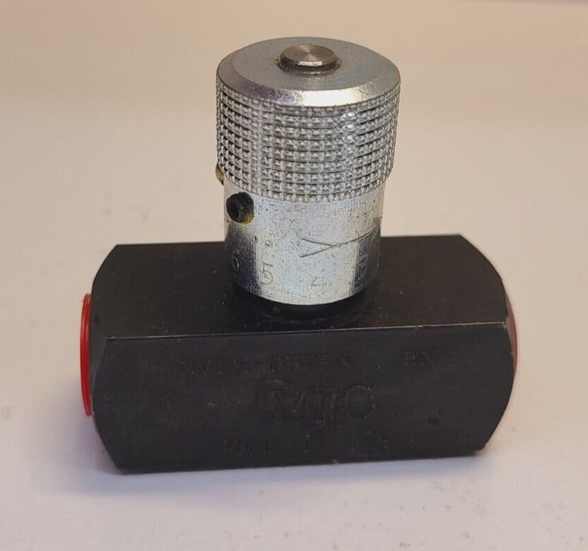 DMIC Needle Valve NV2H-0375N | 5000 PSI 345 BAR MAX BGPM 30LPM