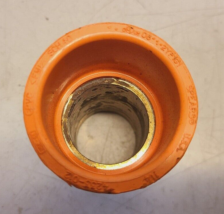 Spears Grooved x Socket FlameGuard CPVC Brass Coupling 1-1/4" | 4233-012