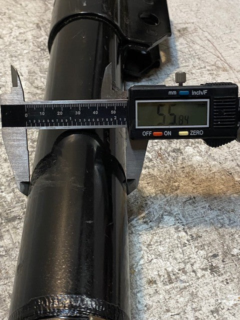 Gas Charged Strut 736711 | Q07391 | 22" Long 56mm OD 16mm Thread